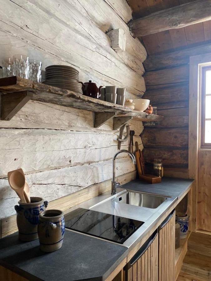 Sauefjoset - Idyllisk Gardstun Fra 1800-Tallet Skjåk Dış mekan fotoğraf